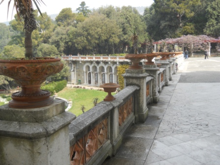 Balconata del Castello di Miramare